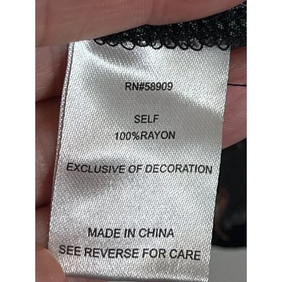 Gibson Top XL Orange Floral Patchwork Hippie Peasant Boho Western Floral Babydol - Picture 9 of 11